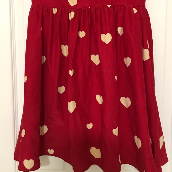 🤍 Rachel Antonoff Zooey silk heart Dress 🤍 - Picture 4 of 16